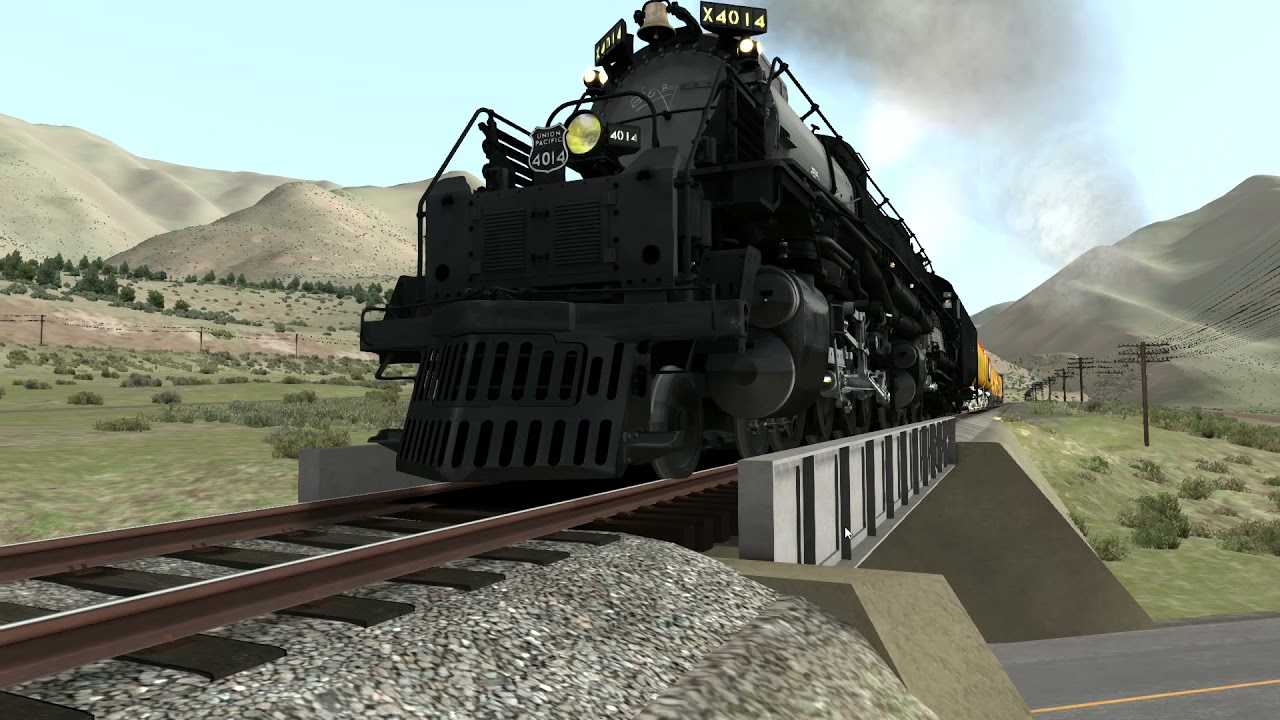 Train Simulator Smokebox Big Boy x4014 YouTube