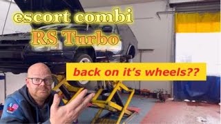 RS Turbo combi van episode 3 #fordescortmk4xr3 #rsturbo #automotive