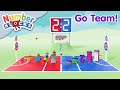 @Numberblocks - Go Team! 🏀 | Learn to Count | Odd and Even Numbers