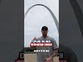 Cardinals Outfielder Nathan Church Goes Up in the Arch