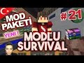 Minecraft Modlu Survival - Bölüm 21 - Yeni MOD PAKETİ !