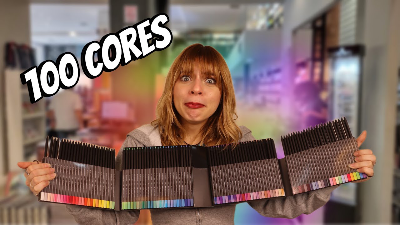 COMPRANDO TODO o MATERIAL ESCOLAR que eu SEMPRE QUIS