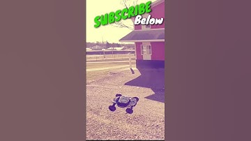 🔥ARRMA FIRETEAM 6s blx🔥 some INSANE bashing🚀🚀EPIC jump off gravel #rc #rccar #shorts BEST RCcar