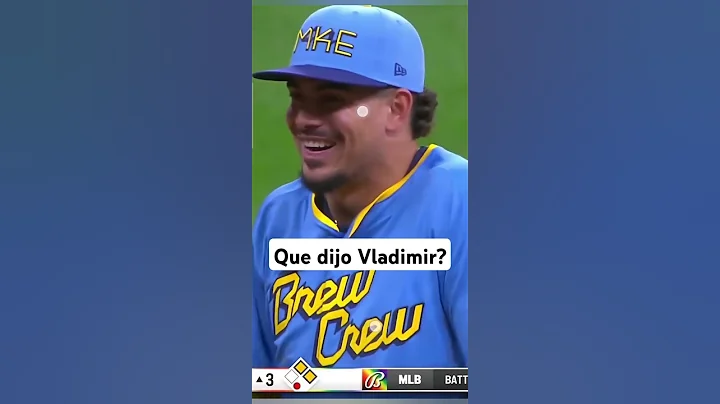 Que le dijo Vladimir a willy adames #baseball #padres #mlb #esports #beisbolista #beisbol #sports