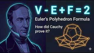 How Cauchy prove Euler's Polyhedron Formula for Convex Polyhedra