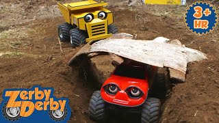 SUPERCARS!? | Monster Truck, Toy Cars, and More | Car Cartoons | Zerby Derby | 9 Story Kids
