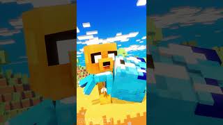 Minecraft Cuando Tu Amigo Esta A Medio Corazon 😨💖#Short | Mazer Animation