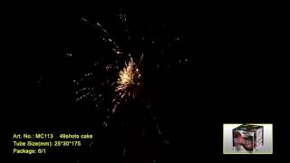 Maxsem Fireworks MC113 RED WAVE