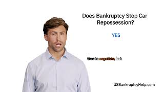 Can Bankruptcy Stop Vehicle Repossession | Protect Your Car & Credit