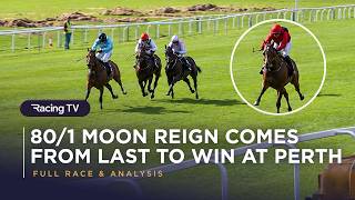80/1 Winner! Moon Reign Comes From Last To Win  At Perth | Full Race | Racing TV