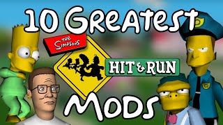Top 10 Greatest Simpsons Hit & Run Mods