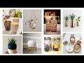 💥 أفكار ✨ بإعادة التدوير ✨ اصنع ديكورات راقية للصالة ! بدون تكاليف 🏡 #diycrafts #craftideas #diy