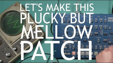 Patch Diary 003: Korg MS2000