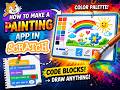 How to Make a Painting App in Scratch | Easy Drawing App Tutorial for Beginners