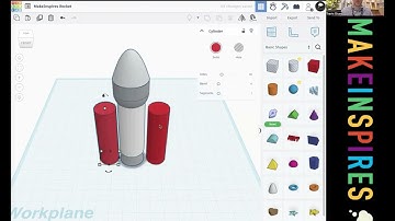 Teaching Students TinkerCAD: Rocket Edition