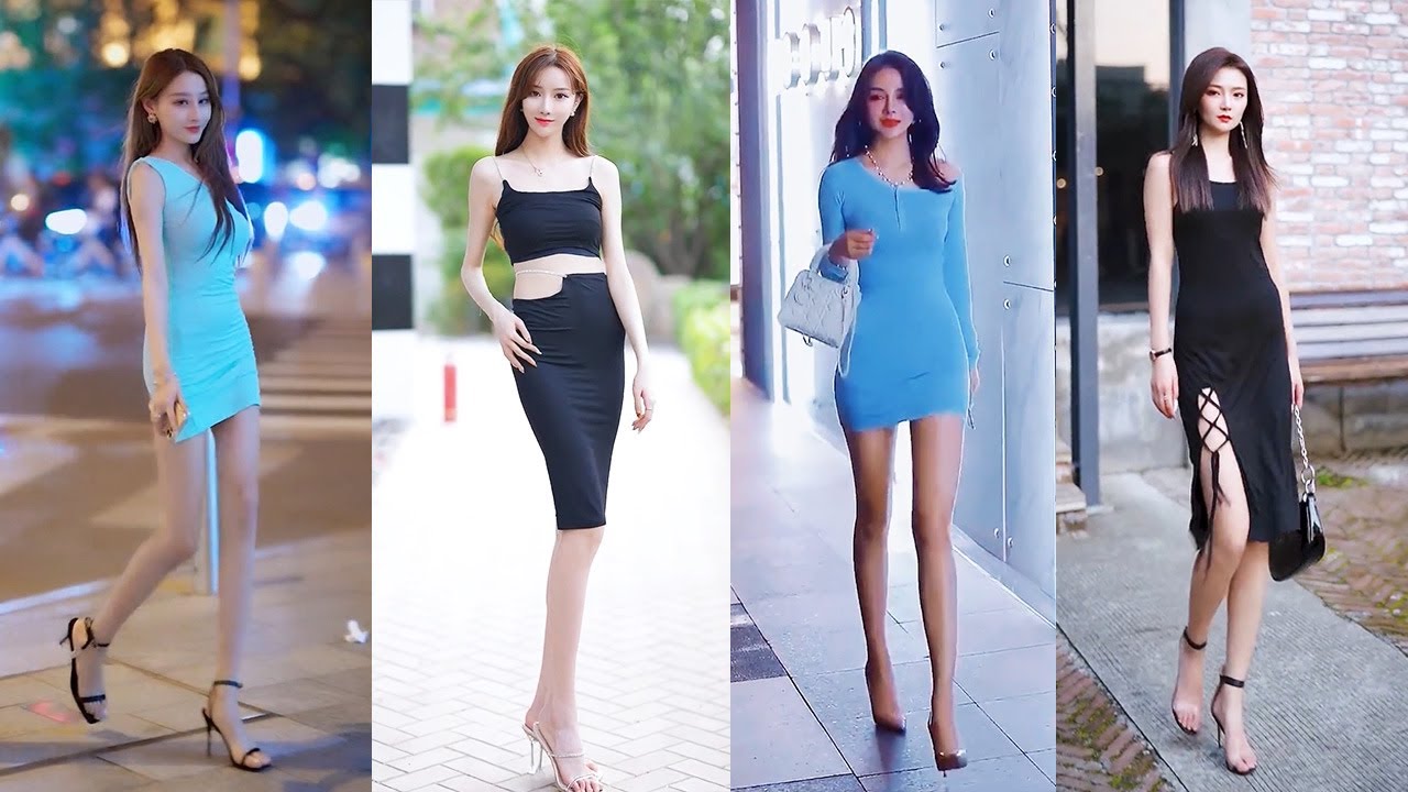 Mejores Street Fashion Tik Tok 2021 | Hottest Chinese Girls Street Fashion Style 2021 Ep.108