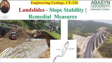 Landslides​​ - Slope Stability | Remedial Measures