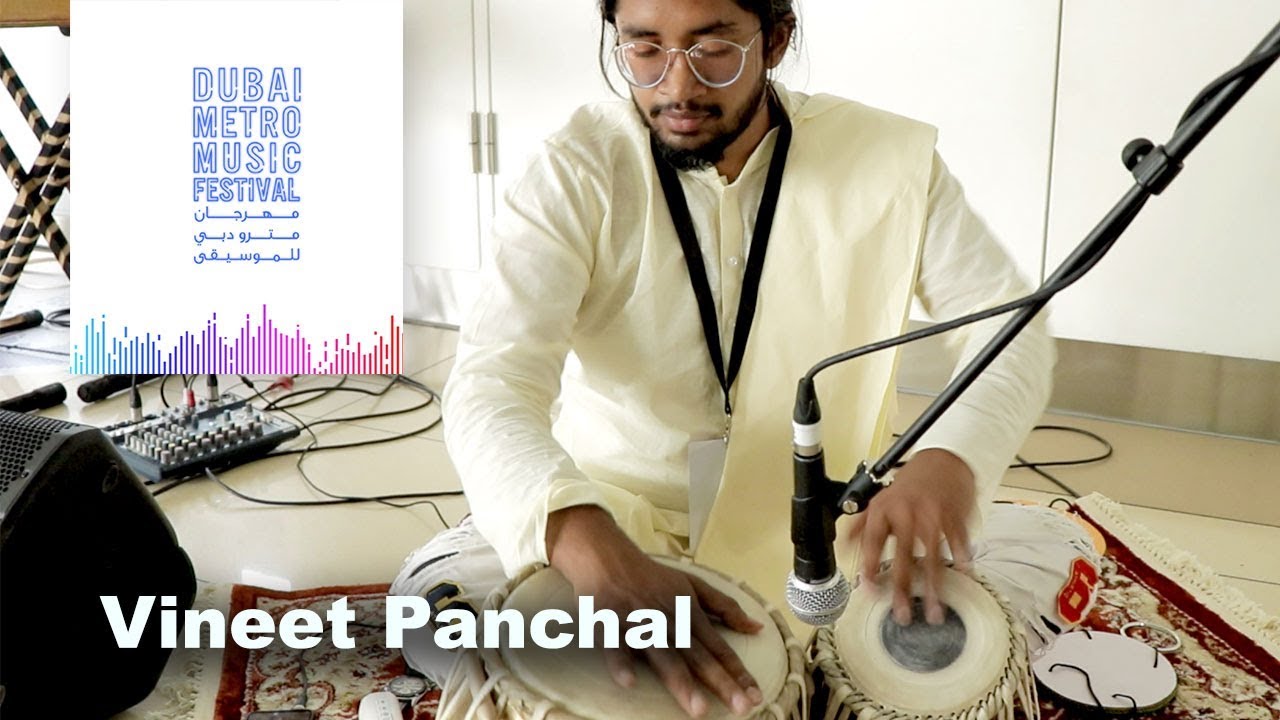 Dubai Metro Music Festival - Vineet Panchal, Tabla - Raag Bhimpalasi