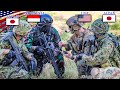 US-Japan-Indonesia joint Live-Fire Exercise - Free &amp; Open Indo Pacific