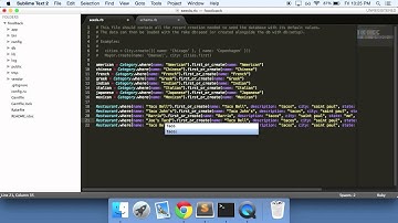 25 - Learn Ruby on Rails - Yelp Clone - Dummy Data 1