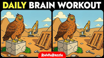 Spot 3 Differences! Train Your Brain: Harder Than It Looks