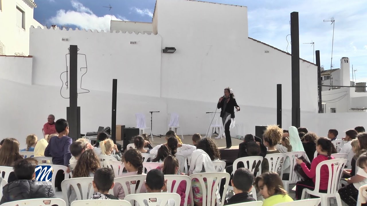 Visita de los alumnos del colegio Pablo Picasso a la Casa de los Torres