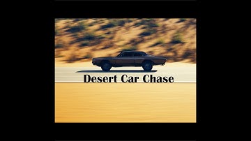 Desert Car Chase – Unreal Engine 5 Cinematic | Real-Time Rendering