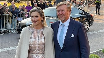 Koninklijke familie arriveert in Doetinchem voor Koningsdagconcert