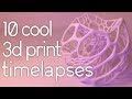 Satisfying 3D Prints TimeLapse episode 7 (Prusa I3 Mk3 octopi)