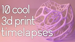 Satisfying 3D Prints TimeLapse episode 7 (Prusa I3 Mk3 octopi)