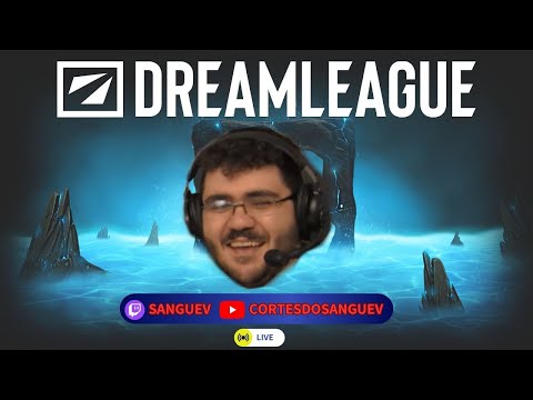 Sanguev acompanhando DreamLeague Season 25 - Group Stage 1 Dia 4