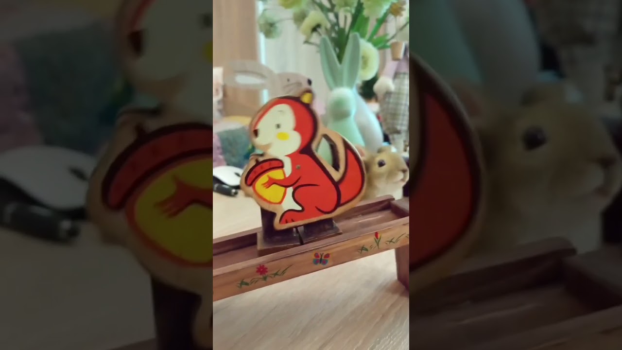 Walking Kinetic Toy RAMP WALKER | Шагающая Кинетическая Игрушка БЕЛОЧКА РУДИ