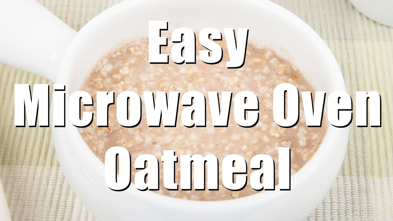Homemade Microwave Oatmeal Using Quick Cooking Oats Med Diet Episode 4 