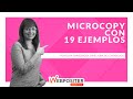 ¿Qué es el MICROCOPY? Guía básica con EJEMPLOS reales [COPYWRITING]