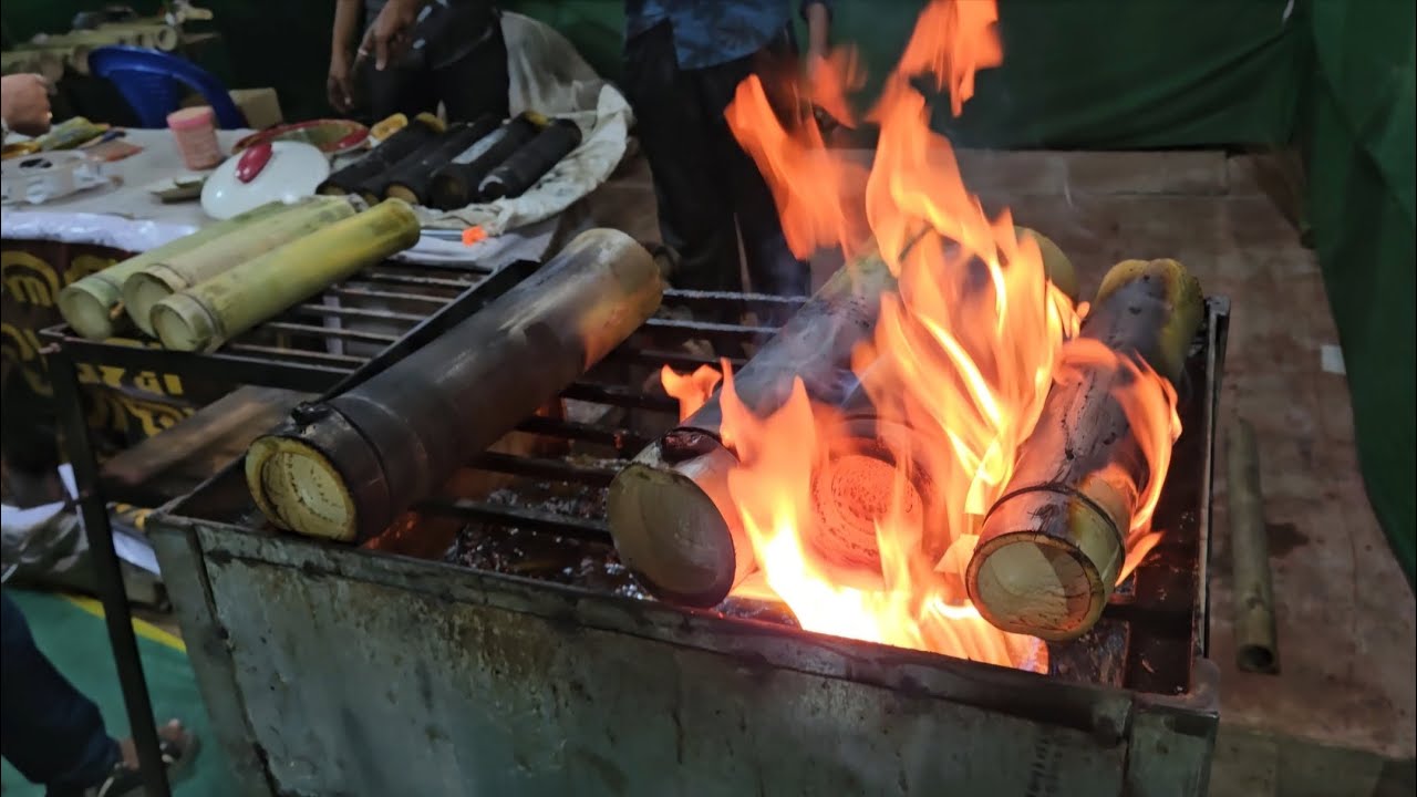 Barabati Sisir Mela.. Spycilicious Bamboo Chicken