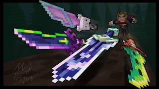 Over 30 Terraria weapons in Minecraft! - "Barely Default" Resource Pack Changelog (26.1+)