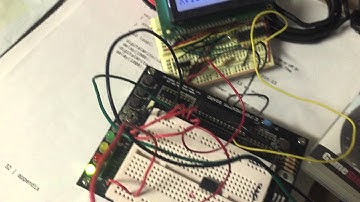 Picaxe and LCD117 reading potentiomers