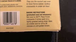 Trader Joe’s mini croissants / Kaye Carter/ Baking￼