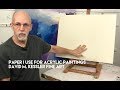 Paper I Use for Acrylic Painting - Fabriano Artistico