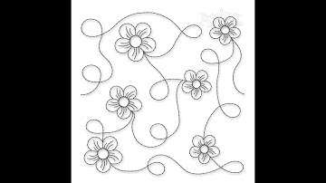 End to End Quilting Embroidery Designs How to Video