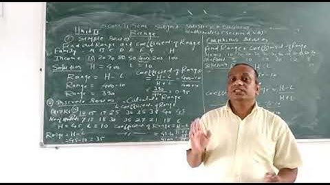 B.Com Sem 2 - Statistics and Business Mathematics - Lecture 23
