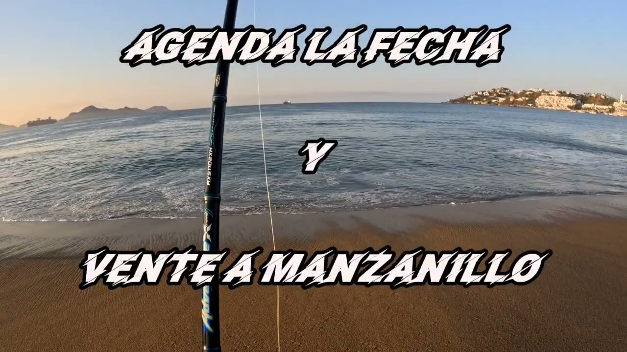 Torneo de pesca de orilla playa azul 4 y 5 de abril