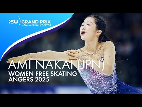 Ami NAKAI Women Free Skating Angers 2025 GPFigure 