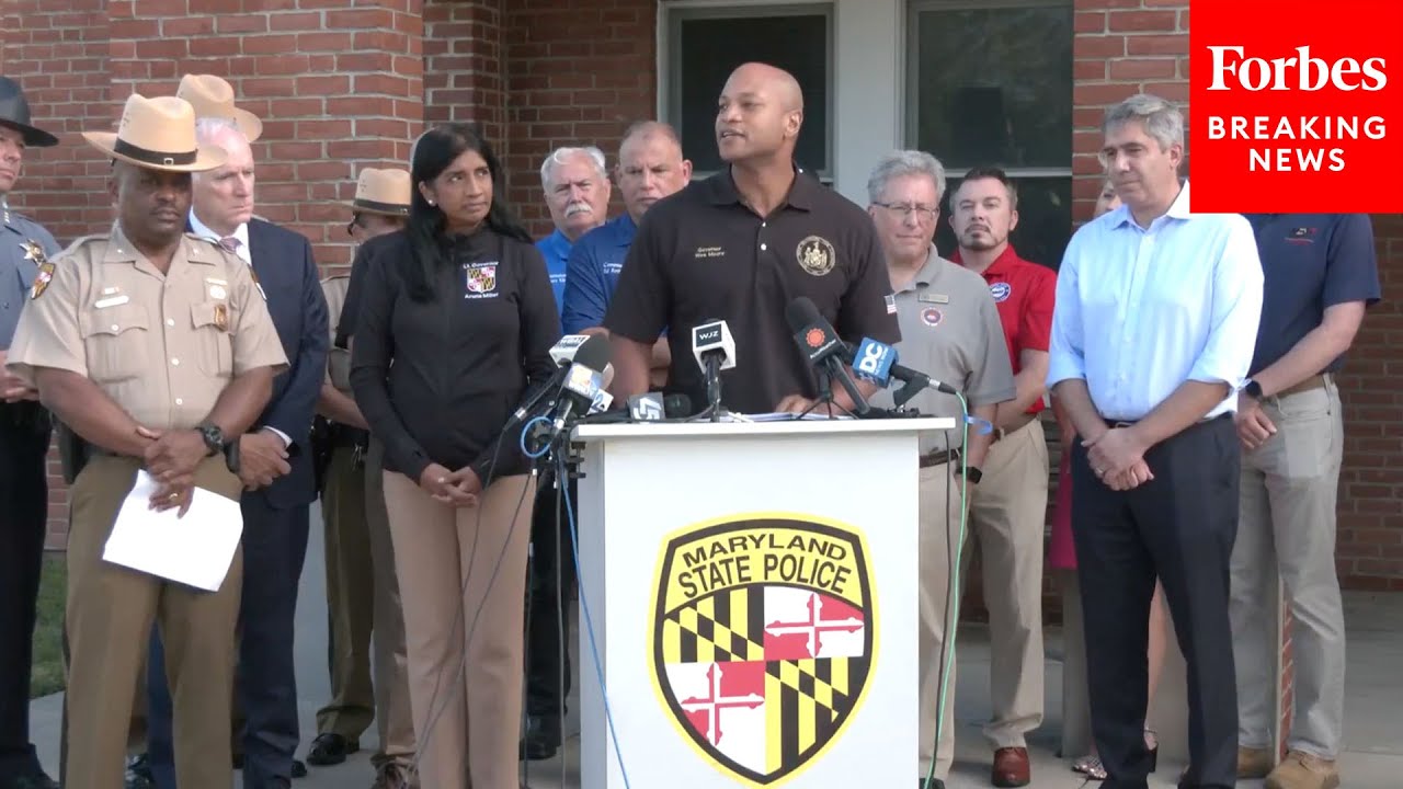 JUST IN: Maryland Gov. Wes Moore Holds Press Briefing On Storm Recovery ...