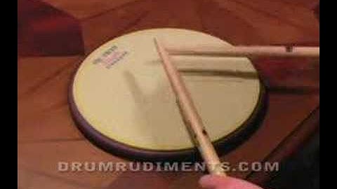 Drum Rudiments #16 - Single Paradiddle - DrumRudiments.com