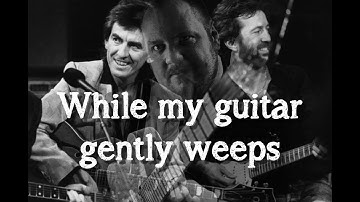 While My Guitar Gently Weeps - David Locke - George Harrison - Egnater Rebel 20