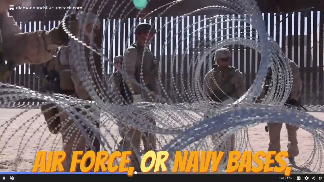 President Trump Adds Militarized Border Zone in California