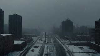 Nuclear Winter in a Dystopian Ghost City ☆ Gloomy Post-apocalyptic Atmosphere and Dark Ambient Music