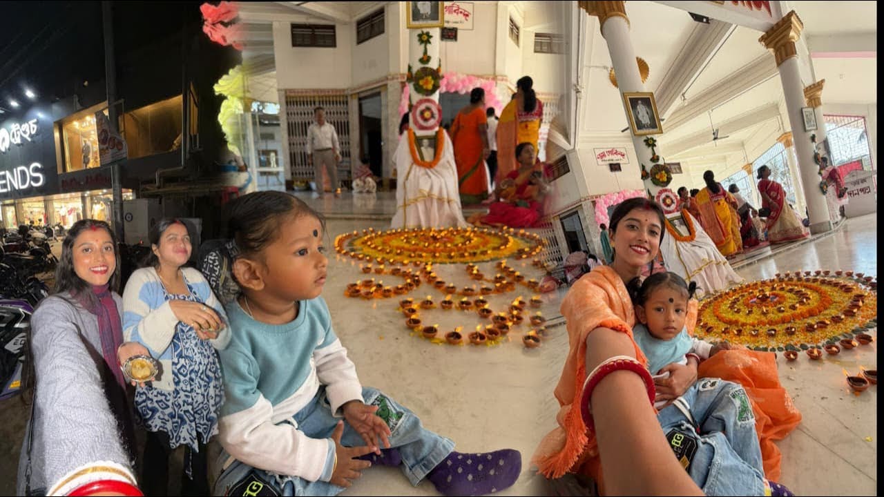 Ram thakurer আবির্ভাব তিথি উপলক্ষে mandir darshan 🌸🙏🏻joi Ram joi gobinda 🙏🏻🌸 #youtube #banglavlog 