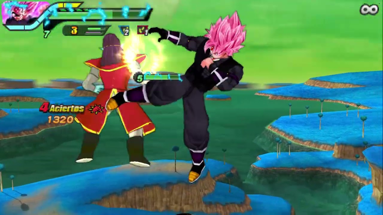 Dragon Ball Z  Tenkaichi Tag Team Last Legend Black Xeno vs Gas